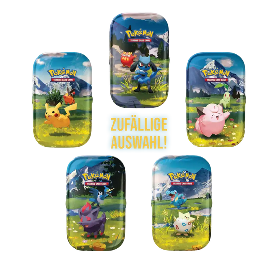 Pokémon Mega Evolution Ascended Heroes Mini Tin Englisch zufälliges Design