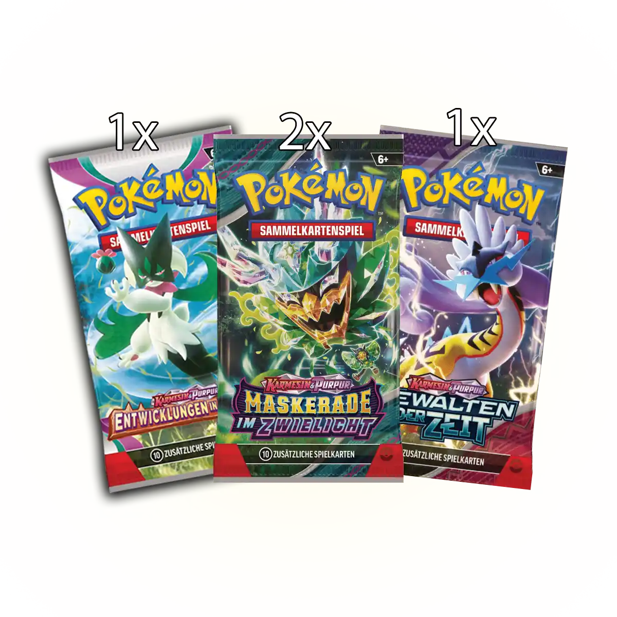Pokemon - Karmesin & Purpur - Paradox Clash Windewoge EX Tin Sommer 2024 [DE]