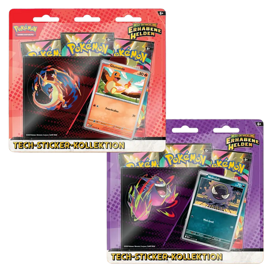 Pokemon - Mega Entwicklungen 2.5 Erhabene Helden Sticker Kollektion [DE]