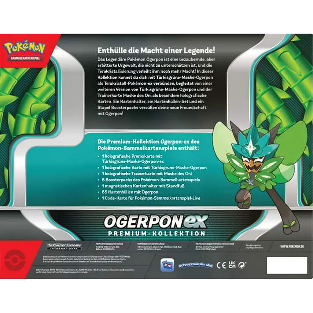 Pokemon - Ogerpon EX Premium Kollektion November 2024 [DE]