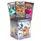 Pokémon Stacking Tin Frühling 2024 – Metall-Typ mit Cufant und Meltan, inklusive 3 Boosterpacks