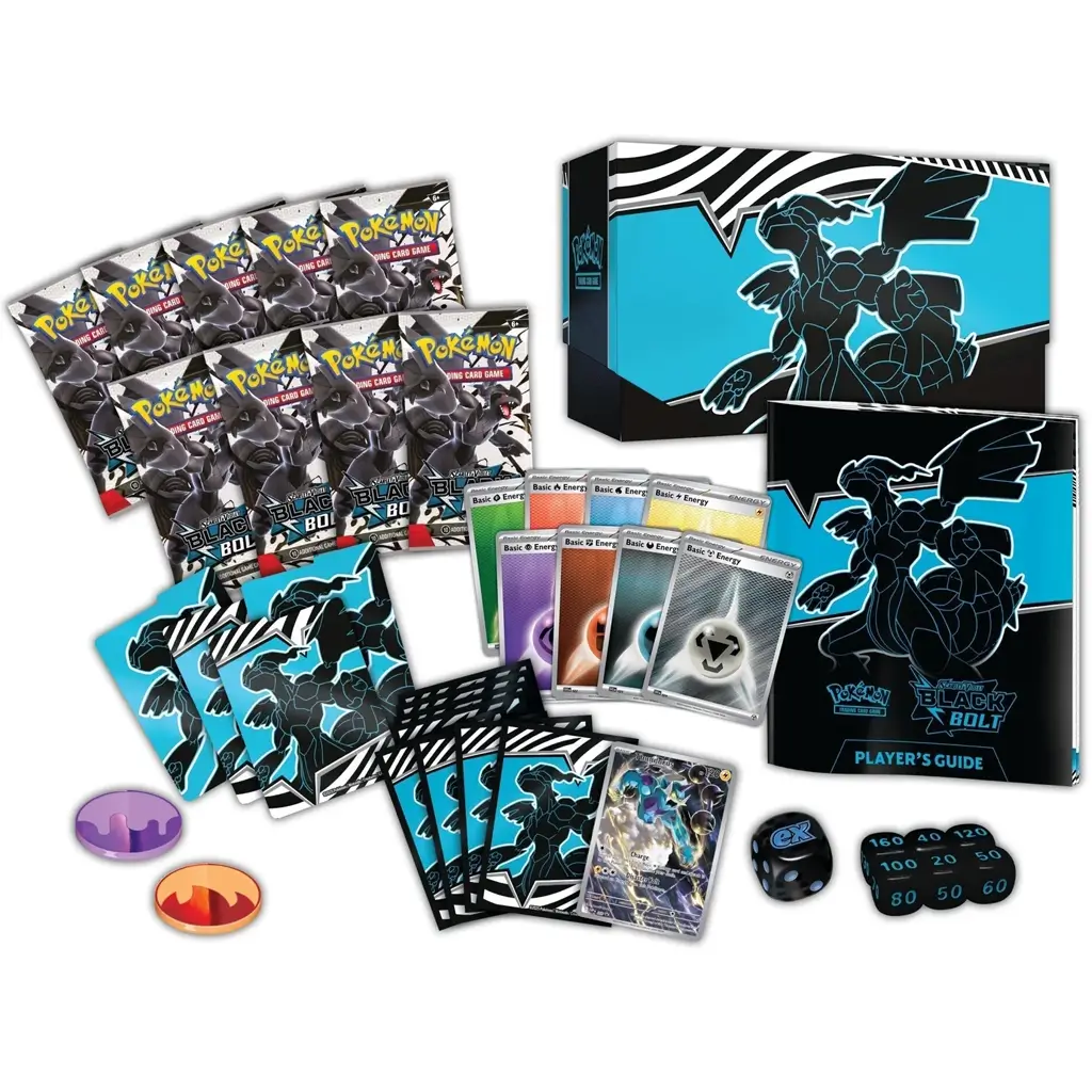 Pokemon – Scarlet & Violet Black Bolt Elite Trainer Box [EN]