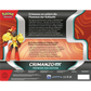 Produktbild der Pokémon TCG: Crimanzo ex Premium-Kollektion [DE], bestehend aus mehreren Boosterpacks, einer übergroßen Promokarte von Crimanzo ex, regulären Promokarten und Zubehör, verpackt in einer rot-goldenen Box mit Illustration von Crimanzo Rückseite