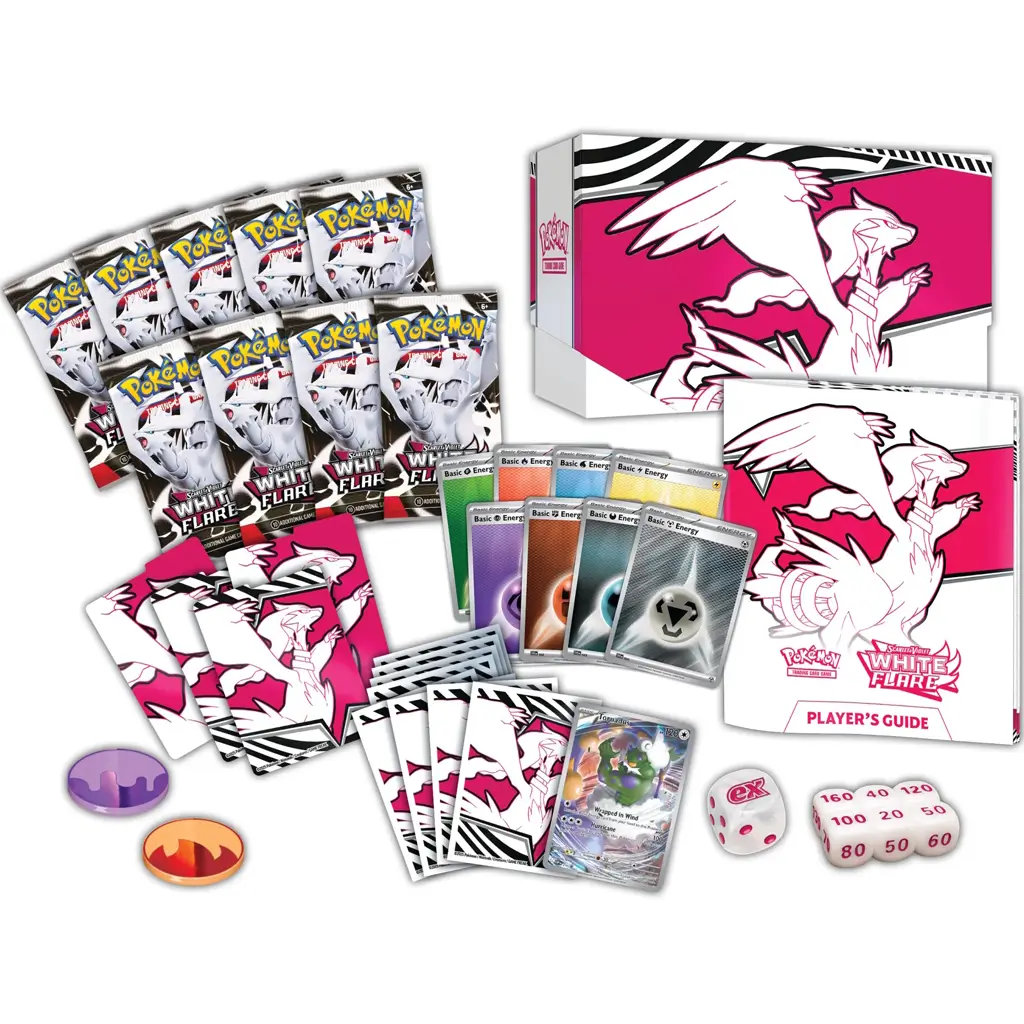 B-WARE Pokemon - Scarlet & Violet White Flare Elite Trainer Box [EN]