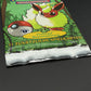 Pokemon Dschungel Booster 1. Edition Flamara deutsch Detail der unteren Versiegelung