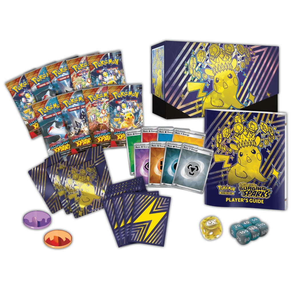 Pokemon - Karmesin & Purpur Stürmische Funken TTB Top Trainer Box [DE]