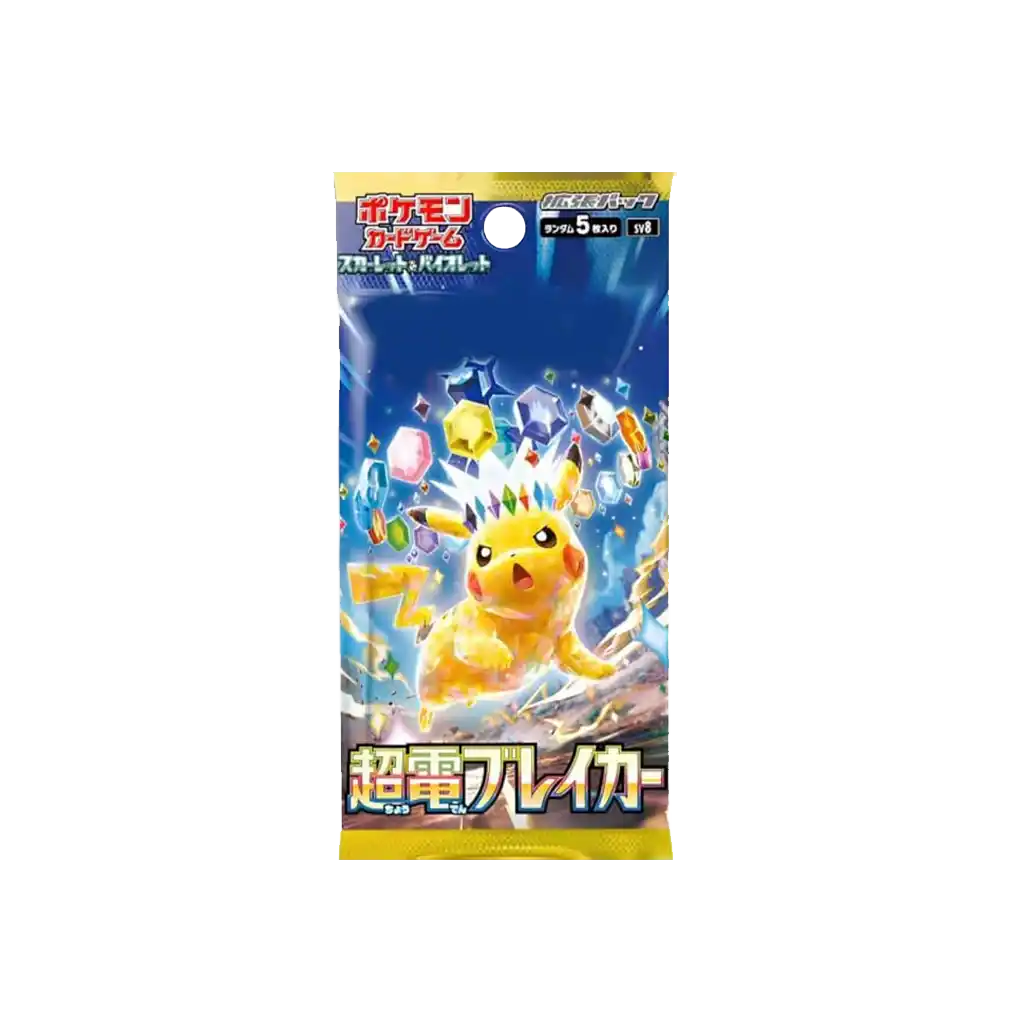 🟢LIVEBREAK - Pokemon - Super Electric Breaker Booster DIsplay SV8 [JP]