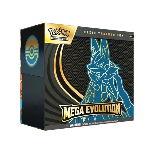 *B-WARE Pokemon TCG - Mega Evolution - Lucario ETB (ME01) Elite Trainer Box [EN]