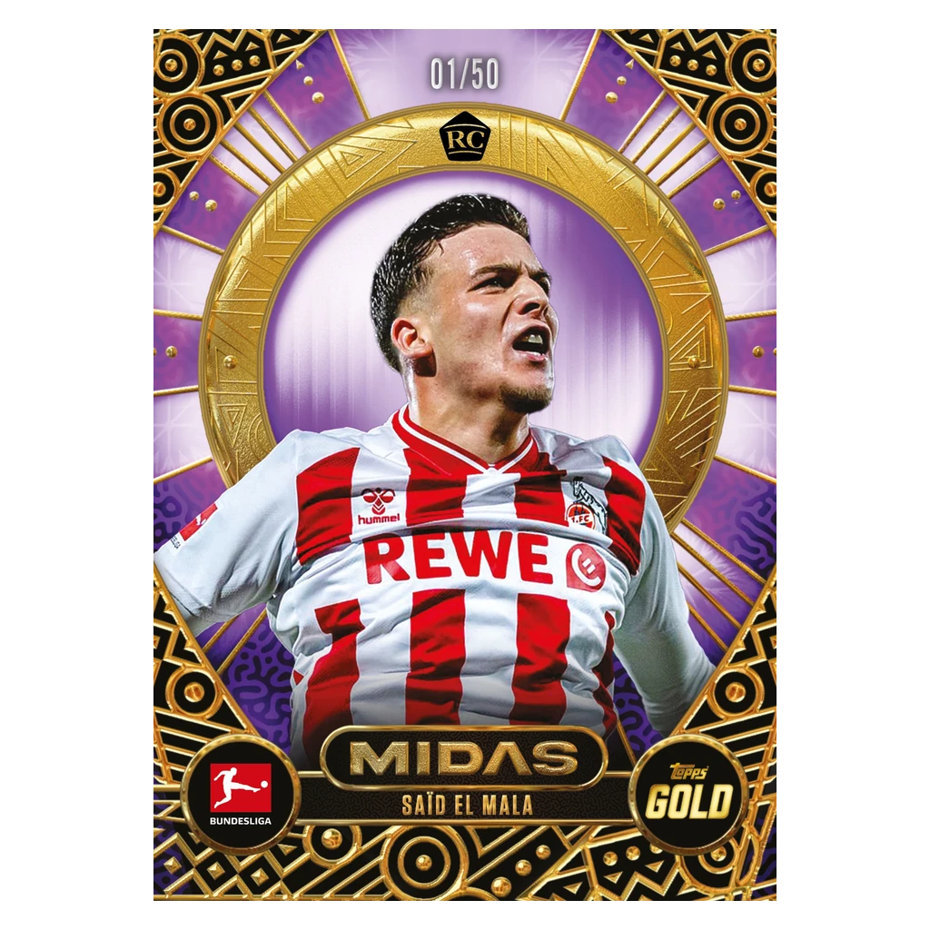 Said El Mala Midas Rookie Insertkarte nummeriert 1 von 50
