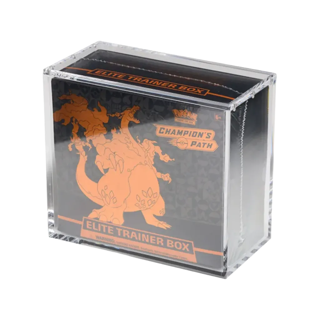 The Acrylic Box Pokemon Elite Trainer Box Premium Acryl Case mit Champion's Path ETB