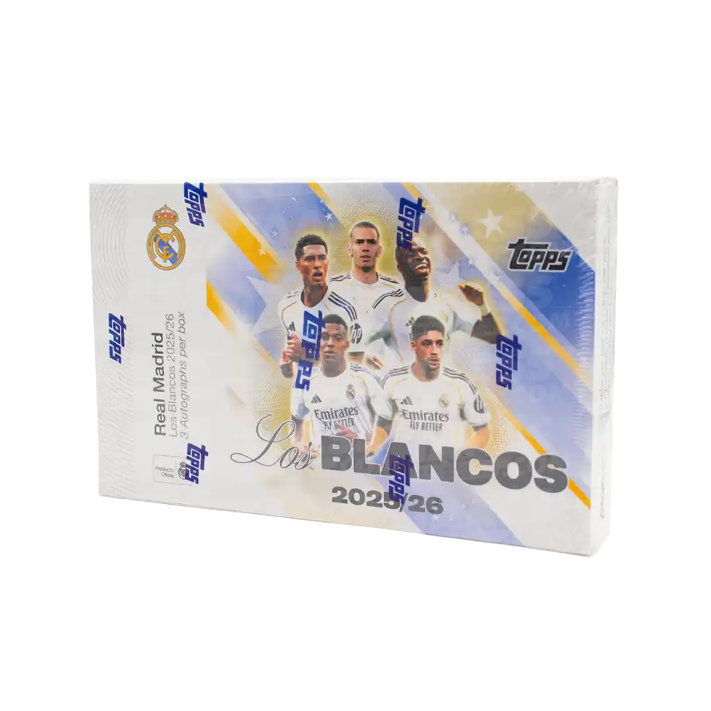 Topps Real Madrid Los Blancos 2025 2026 Hobby Box Fußball Trading Cards