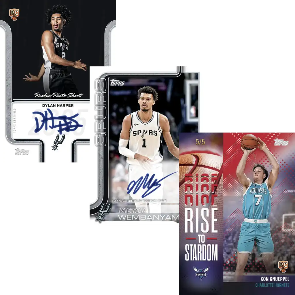 Topps Basketball 2025/26 – NBA Flagship Value Box | Autographs, Relics, Parallels, Rookie Cards