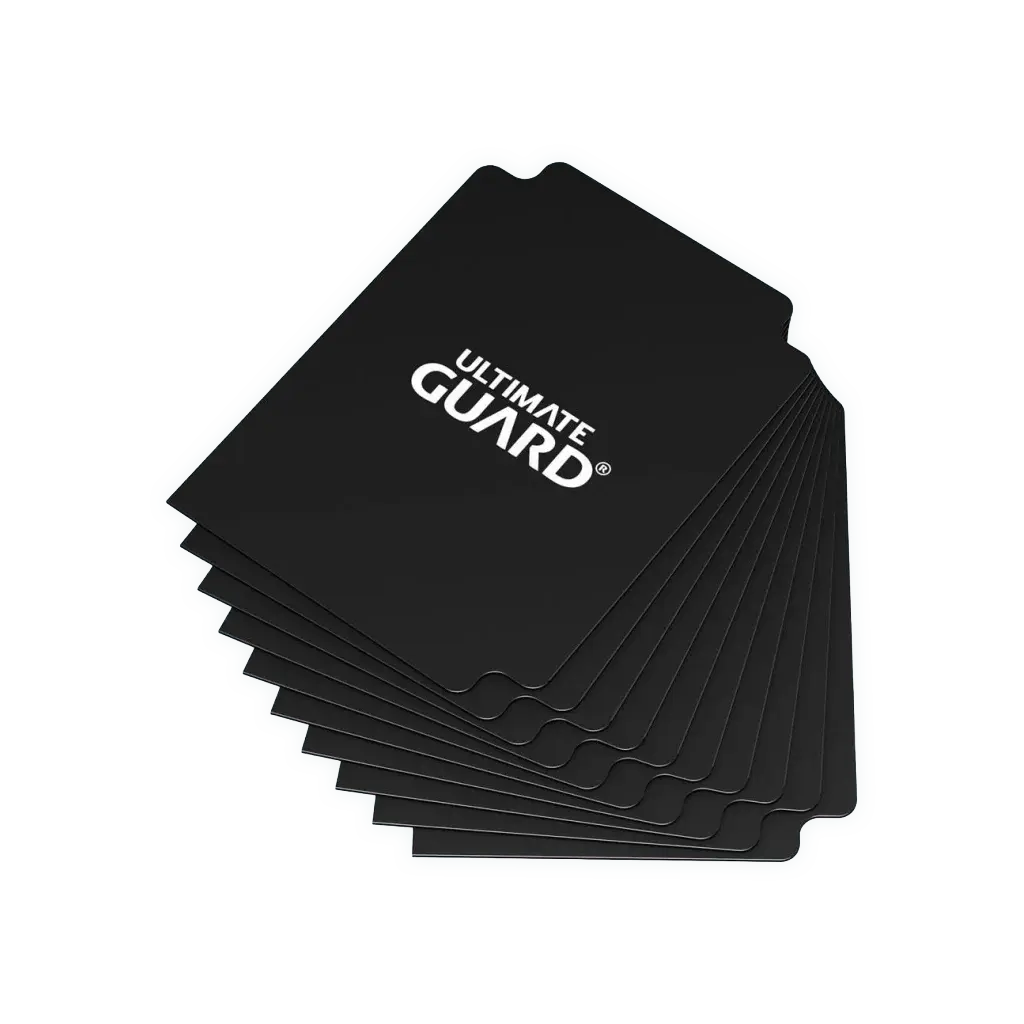 Ultimate Guard Card Dividers Standard Size 10 Stück Schwarz