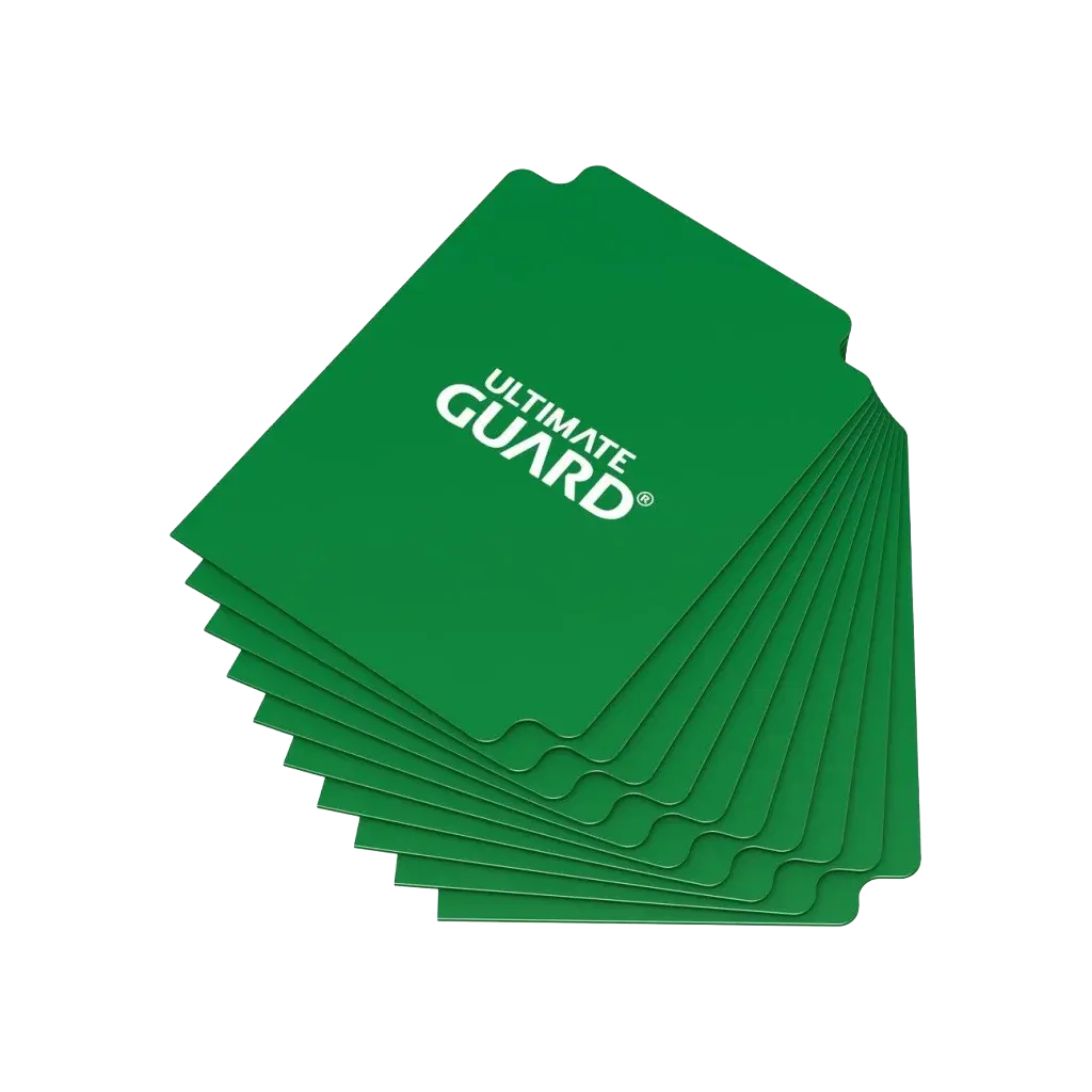 Ultimate Guard Card Dividers Standard Size 10 Stück Grün