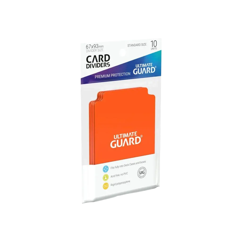 Ultimate Guard - Card Dividers Standard Size 10 Stück orange
