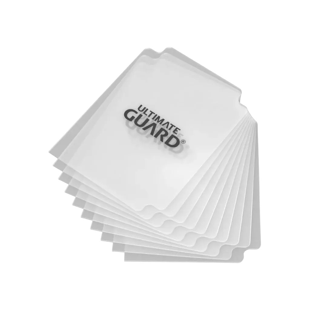 Ultimate Guard Card Dividers Standard Size 10 Stück Transparent