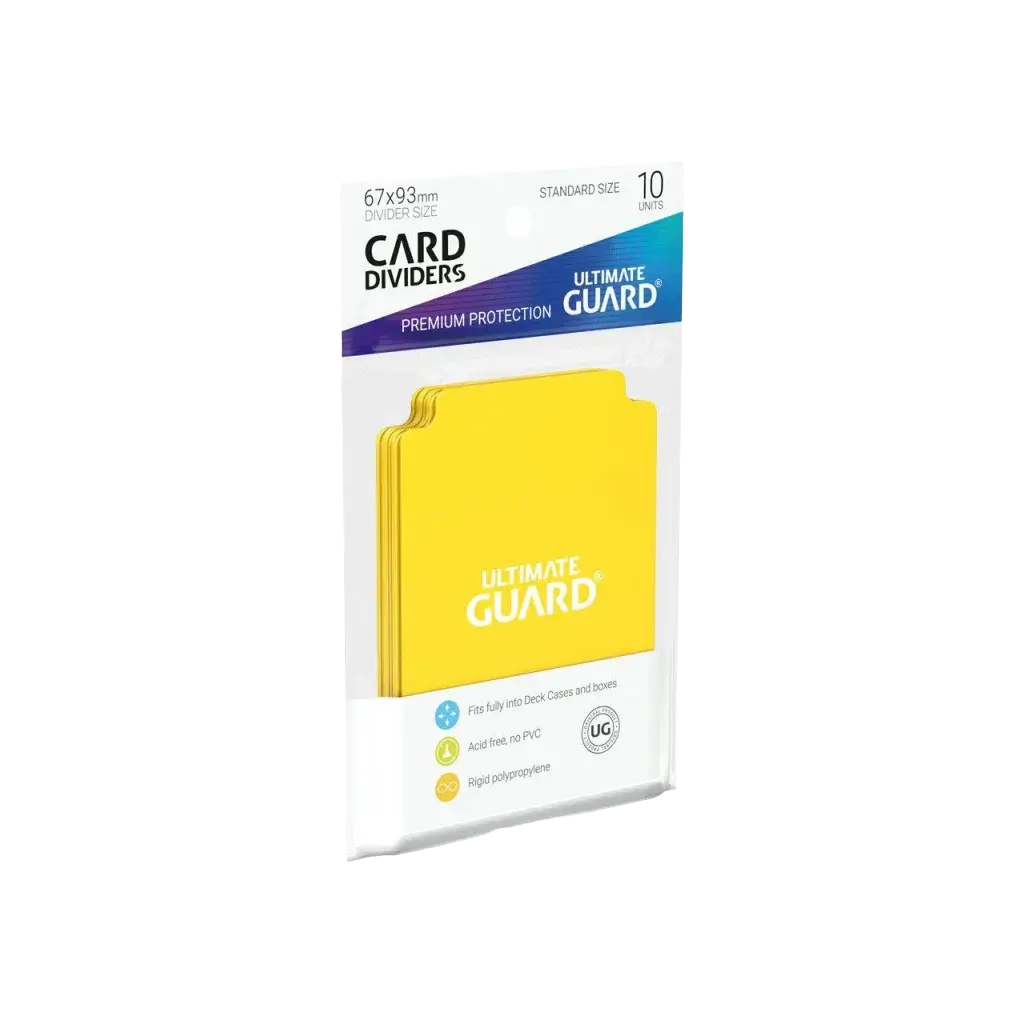 Ultimate Guard - Card Dividers Standard Size 10 Stück gelb