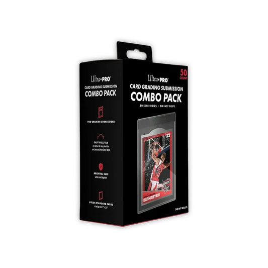 Ultra PRO Card Grading Submission Combo Pack 50ct Verpackung in Schrägansicht
