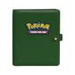 Ultra PRO Pokemon Premium Green 4-Pocket Snap Binder in Vorderansicht