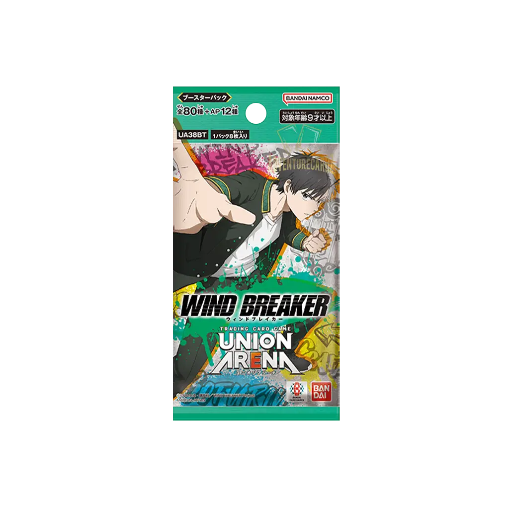 *LIVE BOX BREAK Union Arena - Wind Breaker Booster [UA38BT] [JP]