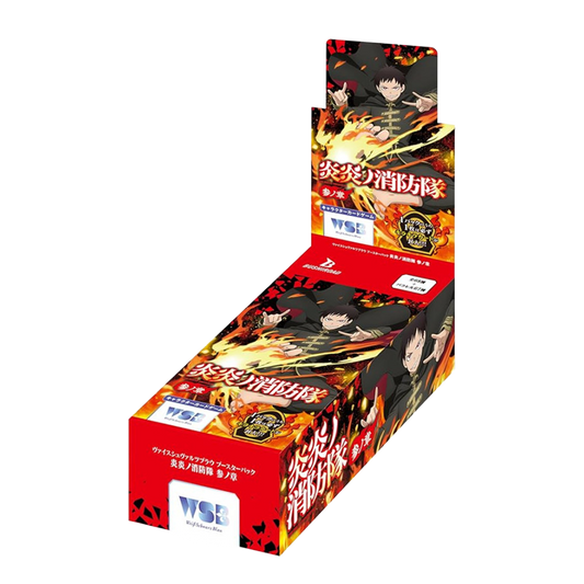 Weiß Schwarz Blau Fire Force Booster Display japanisch Enen no Shouboutai San no Shou