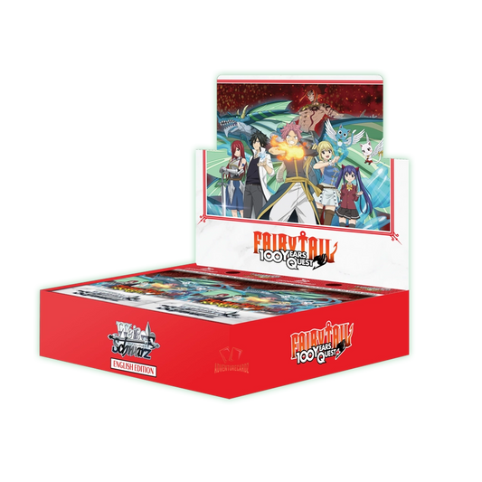Weiß Schwarz Fairy Tail 100 Years Quest Booster Display Englisch 12 Packs