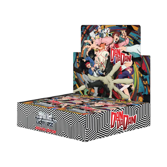 Weiß Schwarz TV Anime DANDADAN Booster Display – englische Edition mit 12 Boosterpacks, offizielles Display-Artwork mit Momo, Okarun, Aira und Turbo Granny