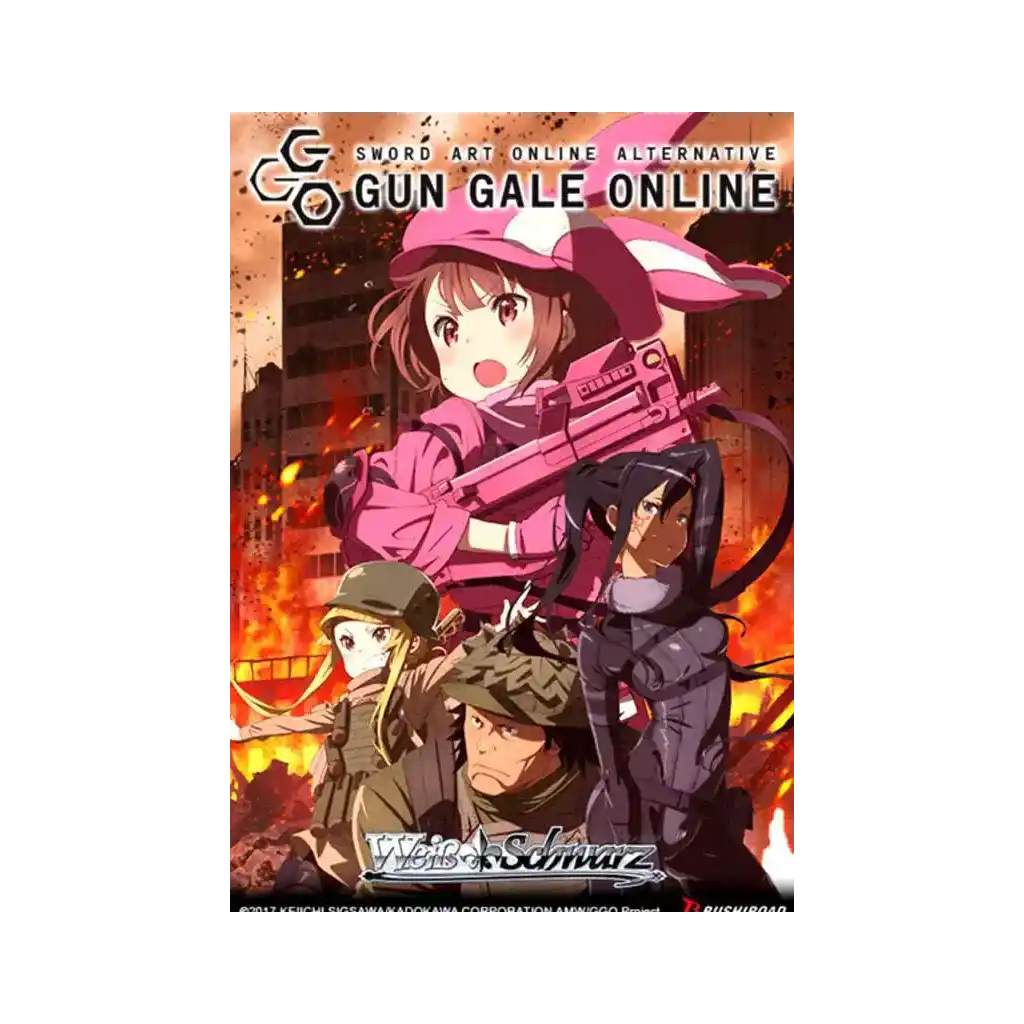 Weiß Schwarz – Sword Art Online Alternative: Gun Gale Online Reprint Booster Display [EN]