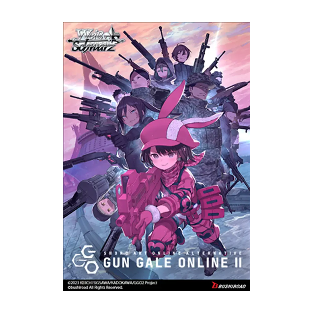 Weiß Schwarz - Sword Art Online Alternative: Gun Gale Online II Extra Booster Box [EN]