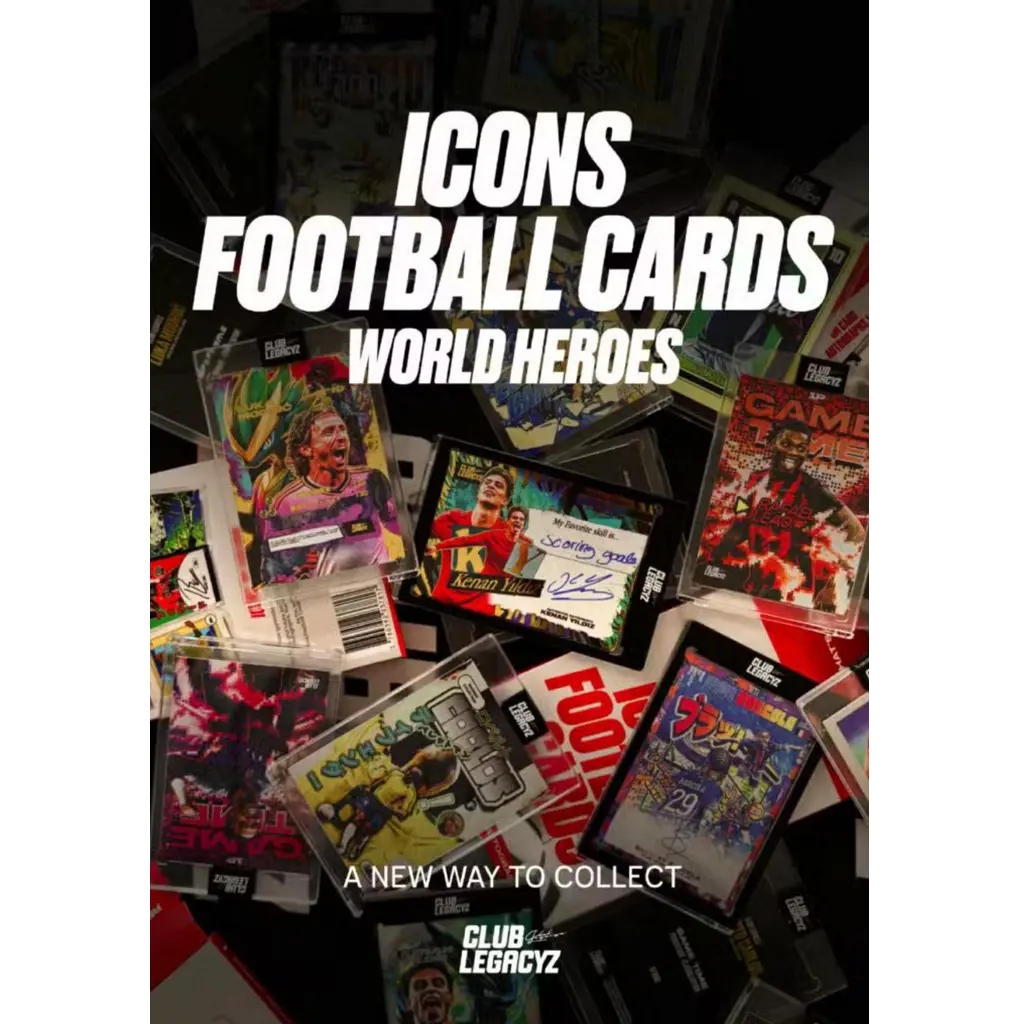 Club Legacyz - Icons 4th Edition World Heroes Football Cards Display [EN]
