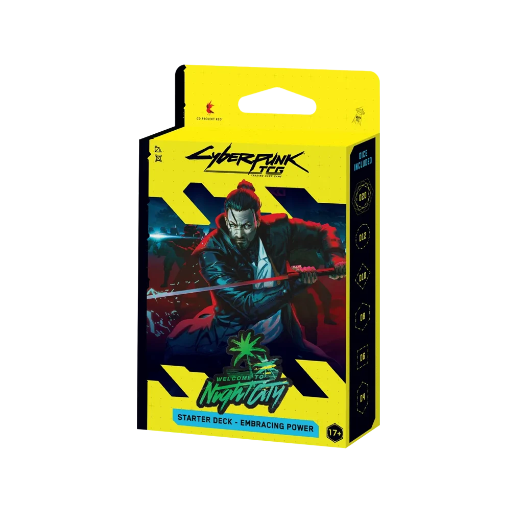 Cyberpunk TCG - Welcome to Night City Starter Deck Embracing Power [EN]