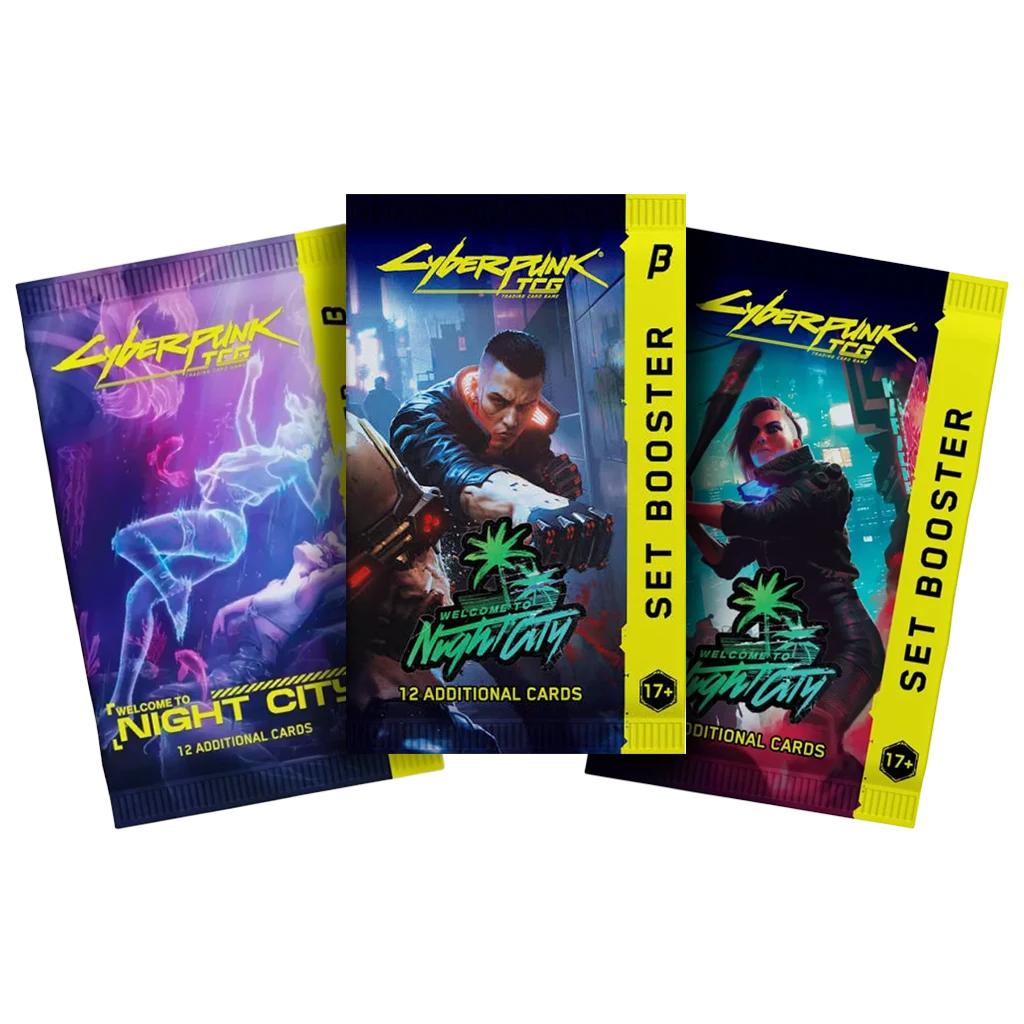 Cyberpunk TCG - Welcome to Night City Booster Display [EN]