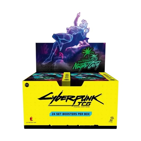 Cyberpunk TCG - Welcome to Night City Booster Display [EN]