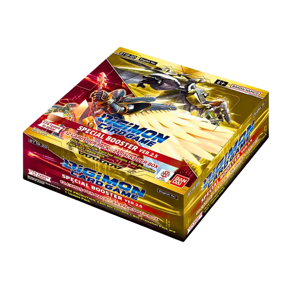 Digimon Card Game - Special Booster Version 2.5 Display [BT-19/20] [EN]