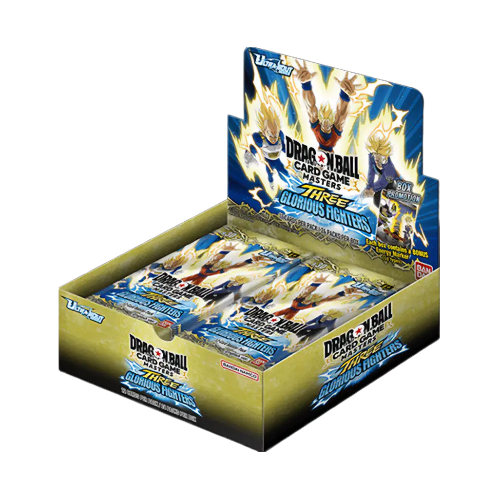 Dragon Ball Super B30 Display Three Glorious Fighters Booster Box