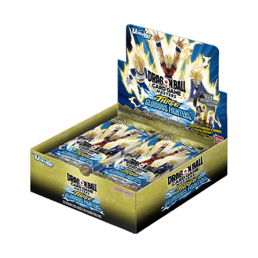 Dragon Ball Super B30 Display Three Glorious Fighters Booster Box