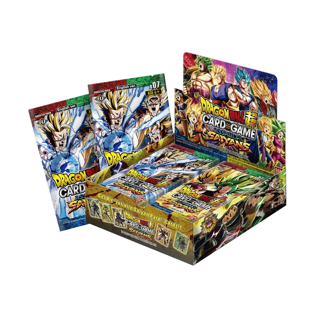 ❗LIVEBREAK - Dragon Ball - Assault of the Saiyans BT07 Booster [EN]