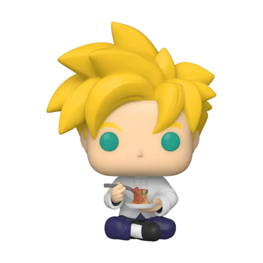 Funko POP Dragon Ball Z Super Saiyan Gohan with Noodles #951 Vinylfigur