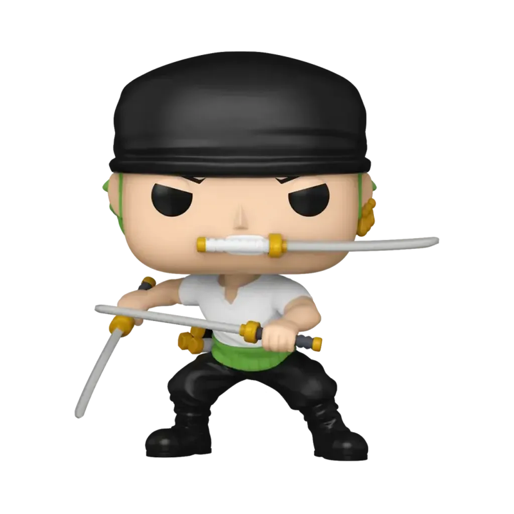 Funko POP One Piece Roronoa Zoro #1775 Three Sword Style Chase Vinylfigur