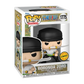 Funko POP One Piece Roronoa Zoro #1775 Three Sword Style Chase mit Limited Edition Sticker