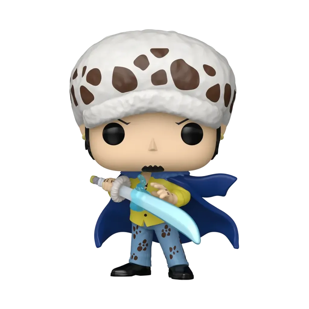 Funko POP One Piece Trafalgar Law Blue Anesthesia #1894 Vinylfigur mit Kikoku