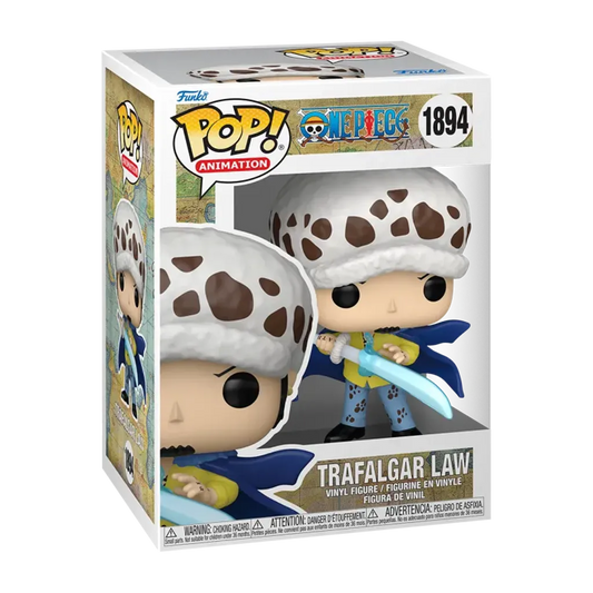 Funko POP One Piece Trafalgar Law Blue Anesthesia #1894 in Originalverpackung