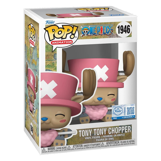 Funko POP One Piece Tony Tony Chopper mit Zuckerwatte Nr. 1946 Vinylfigur