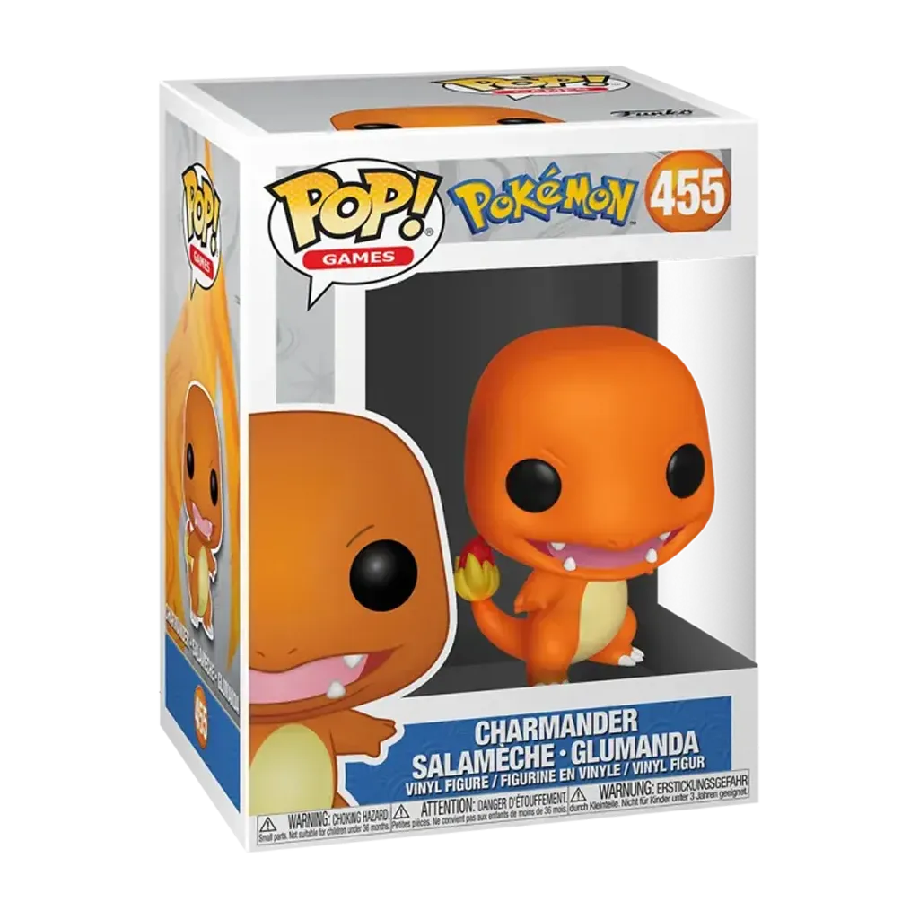Funko POP Pokemon Glumanda Charmander #455 in Originalverpackung