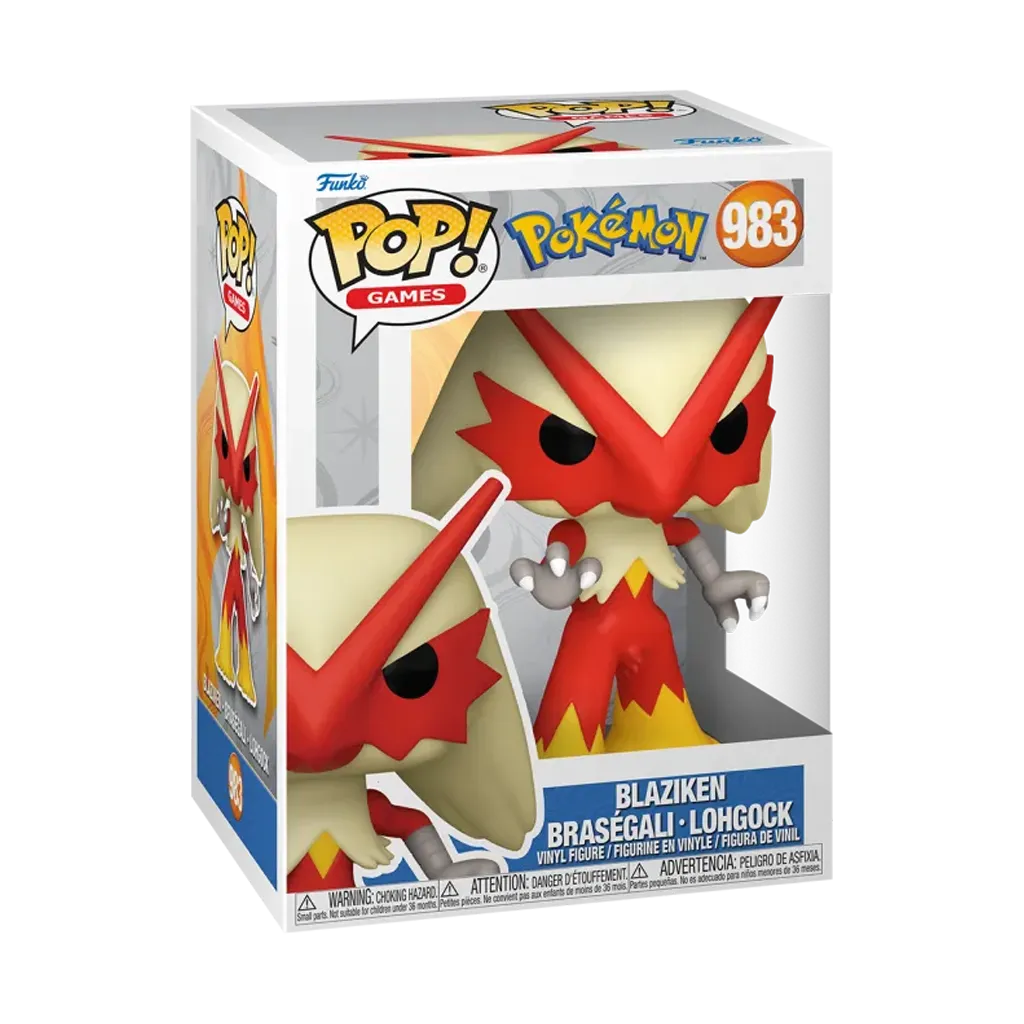 Funko POP Pokemon Lohgock Blaziken #983 in Originalverpackung
