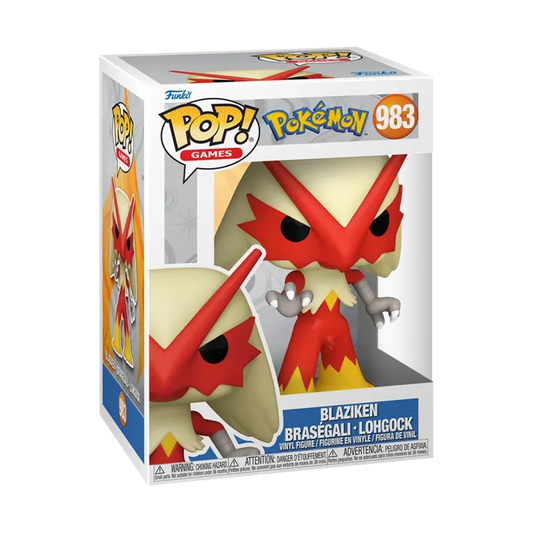 Funko POP Pokemon Lohgock Blaziken #983 in Originalverpackung