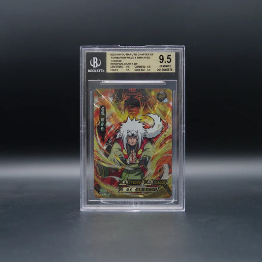 Jiraiya NR-BP-020 BP Naruto Kayou BGS 9.5 Gem Mint chinesisch, Slab Vorderseite
