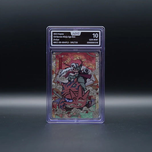Naruto Kayou - Jiraiya NRCC-XR-004PL5 XR 595/720 AOG 10 Gem Mint [CN]