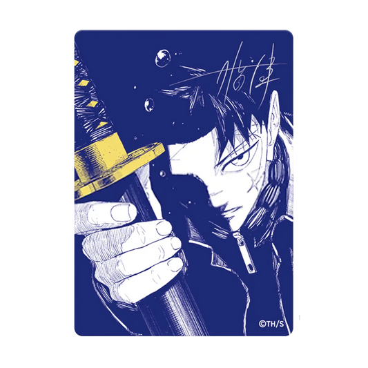 Kagurabachi Chihiro Rokuhira Shueisha Natsucomi 2026 Metakira Card mit gedruckter Takeru Hokazono Signatur