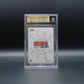 Mei Terumi NR-BP-026 BP Naruto Kayou BGS 9.5 Gem Mint chinesisch, Slab Rückseite